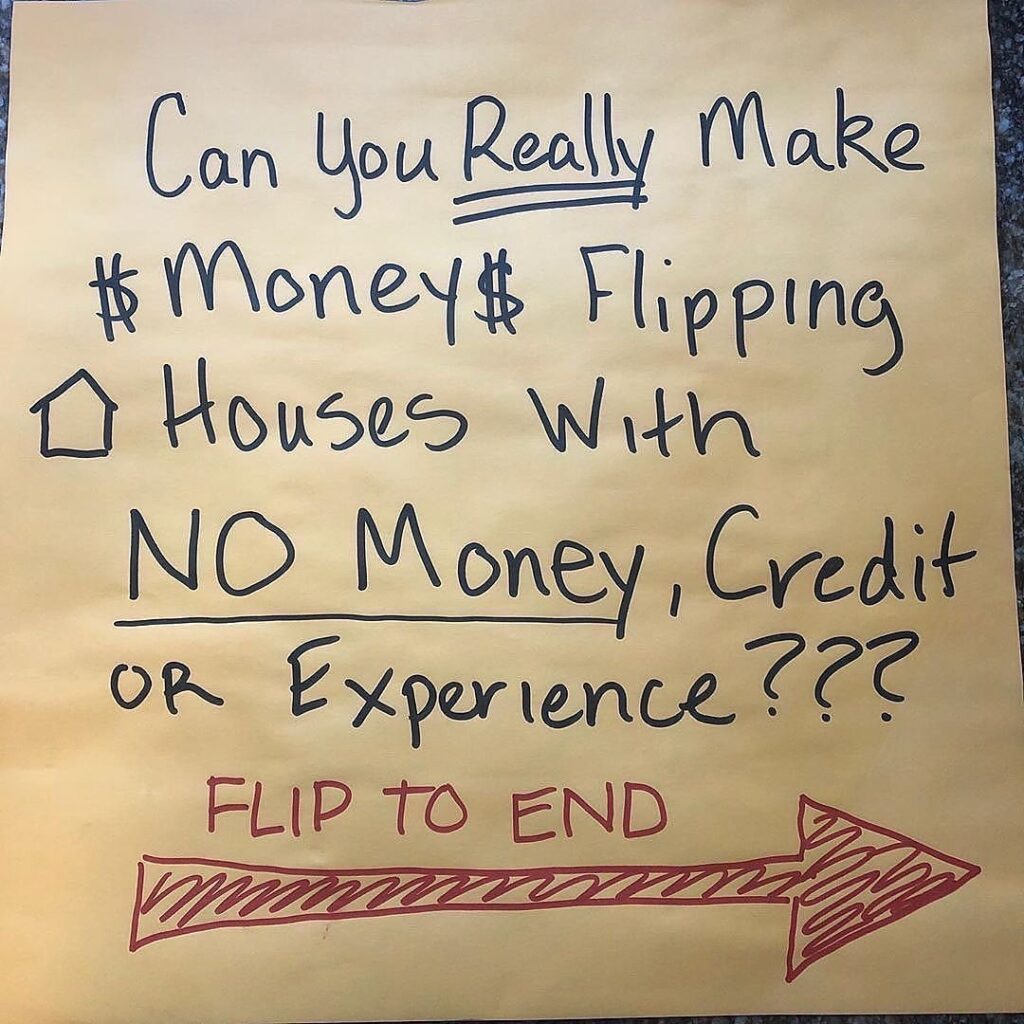 FLIP HOUSES VIRTUALLY
-
LIVE TRAINING - LINK IN BIO
-
Real Estate isn’t a get ...