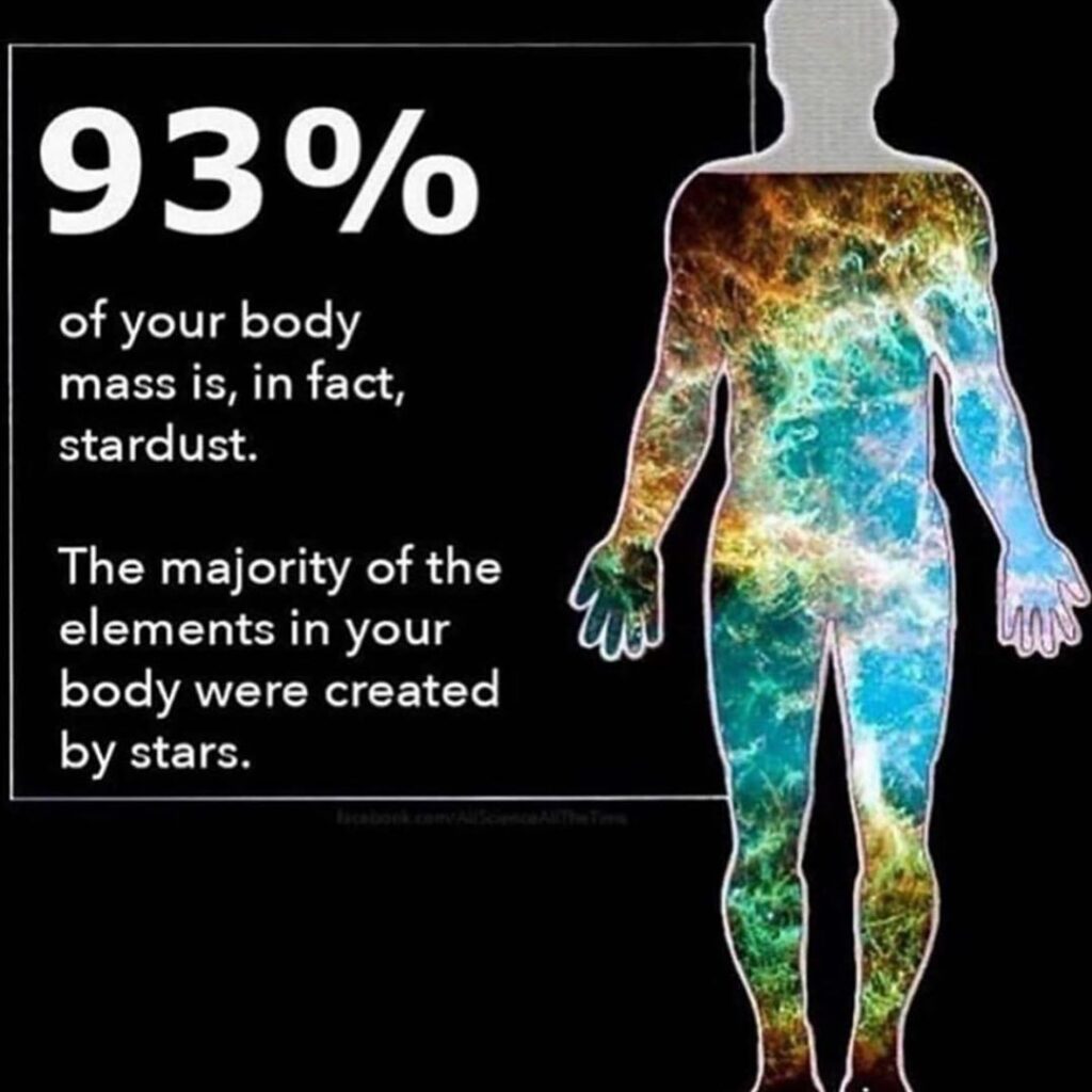 We are stardust ...