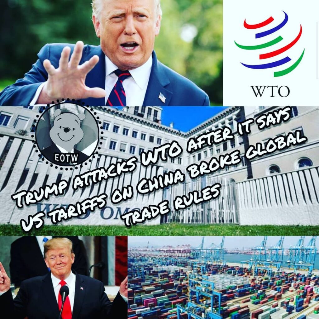 The United States has described the World Trade Organization as “completely inad...
