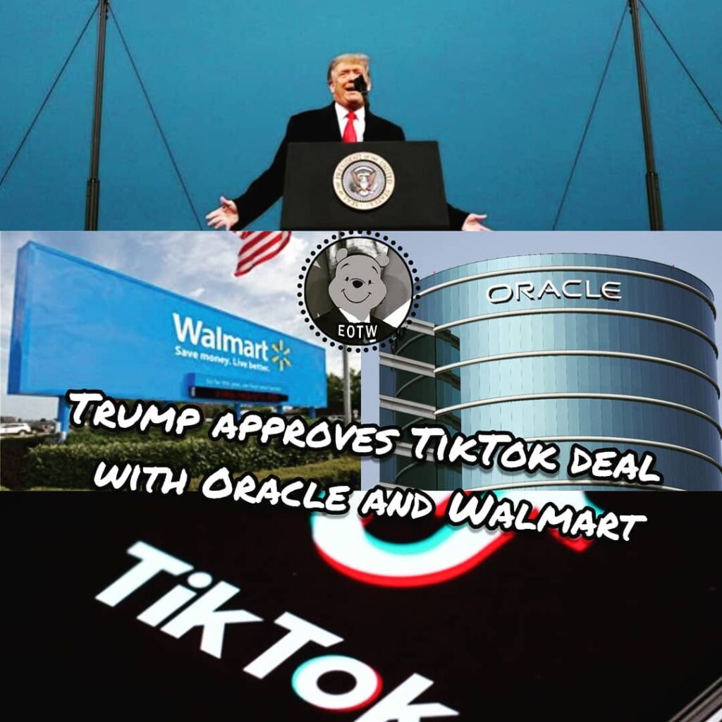 The deal will effectively establish a new company, TikTok Global, in which Oracl...