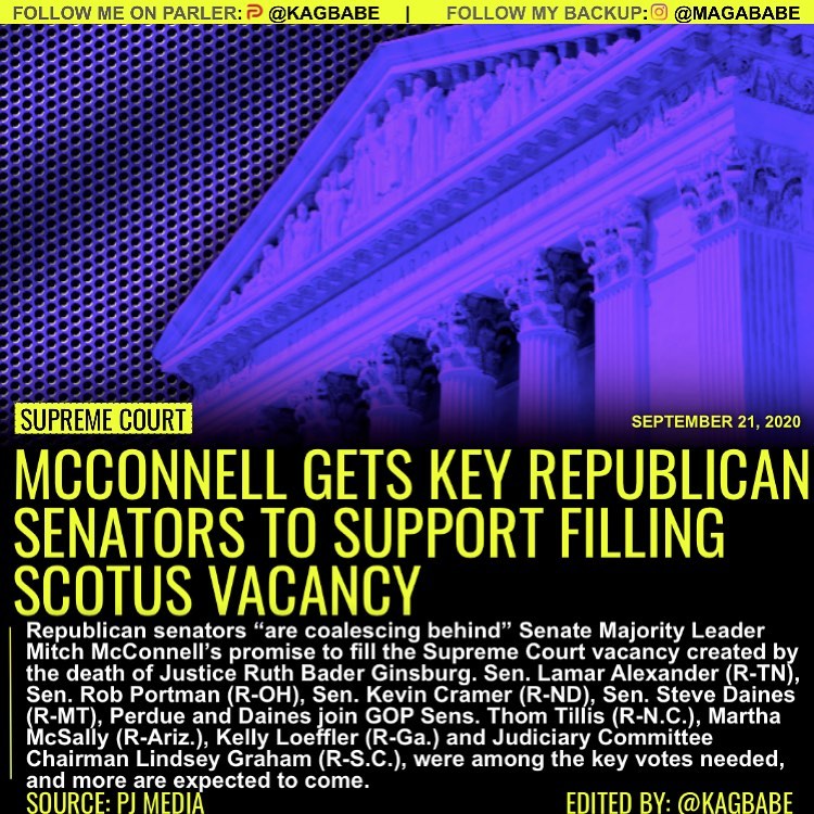 Republican senators “are coalescing behind” Senate Majority Leader Mitch McConne...