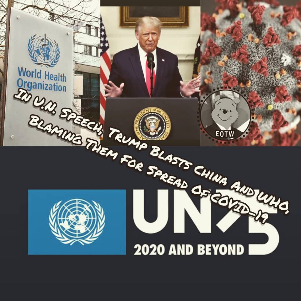 “We have waged a fierce battle against the invisible enemy – the China virus – w...