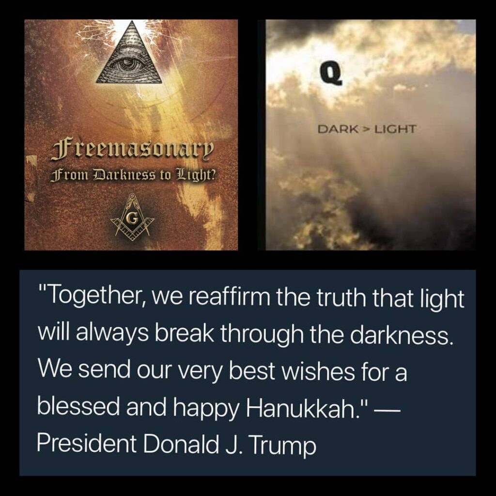 Don't you see the common theme here? The light they speak of is the false light ...