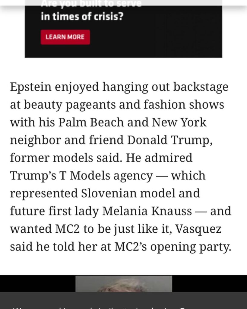 Well gee, your favorite pedophile who used a modeling agency to garner underage ...