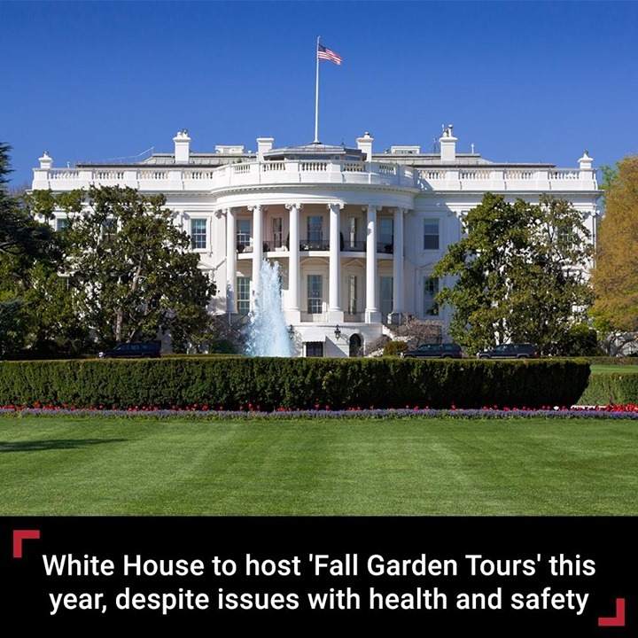 The White House is set to host “Fall Garden Tours” for lawmakers and the public ...