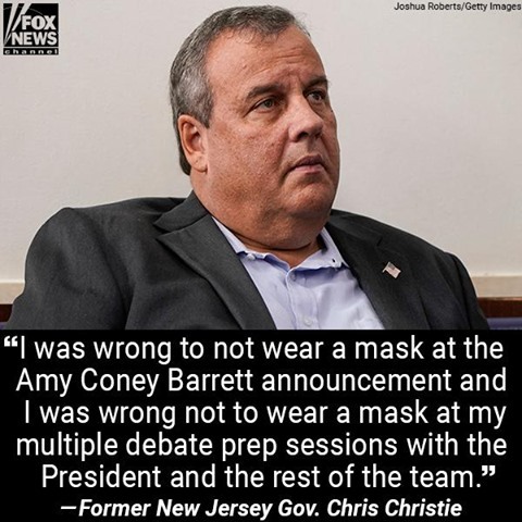 Former New Jersey Gov. Chris Christie is expressing regrets about his decision n...
