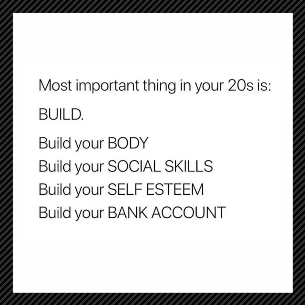 Use these years to get ahead ...