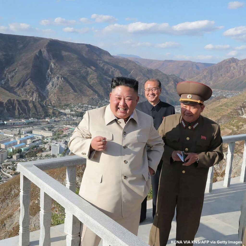 Picture released from North Korea’s official Korean Central News Agency shows No...