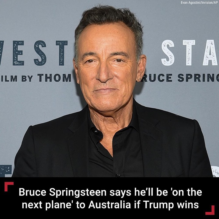 Bruce Springsteen isn't looking forward to the possibility of President Trump's ...
