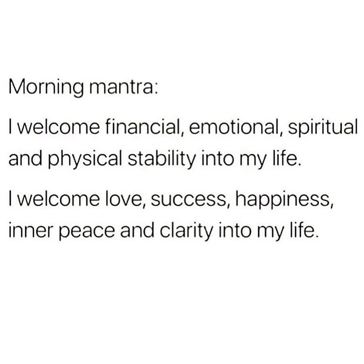 Drop a to affirm...